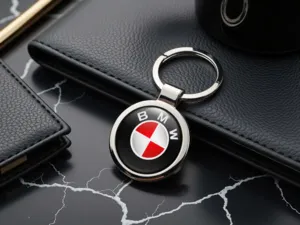 BMW Portachiavi Custom Stile Metallico Resistente